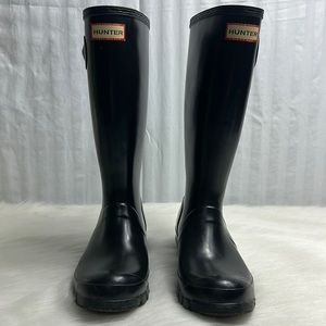 Hunter Rain Boots w/ Fur